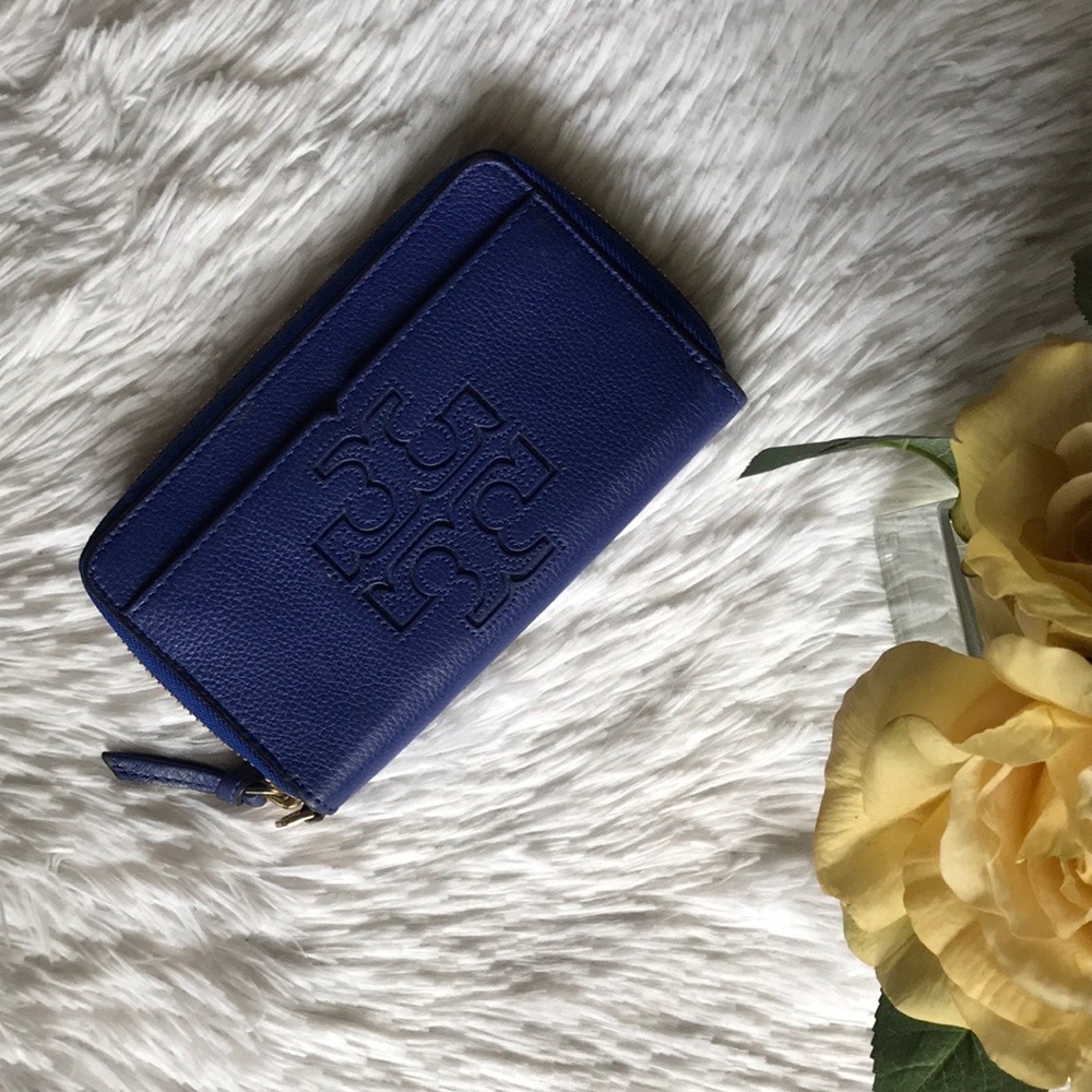 Tory Burch Harper Leather Wallet